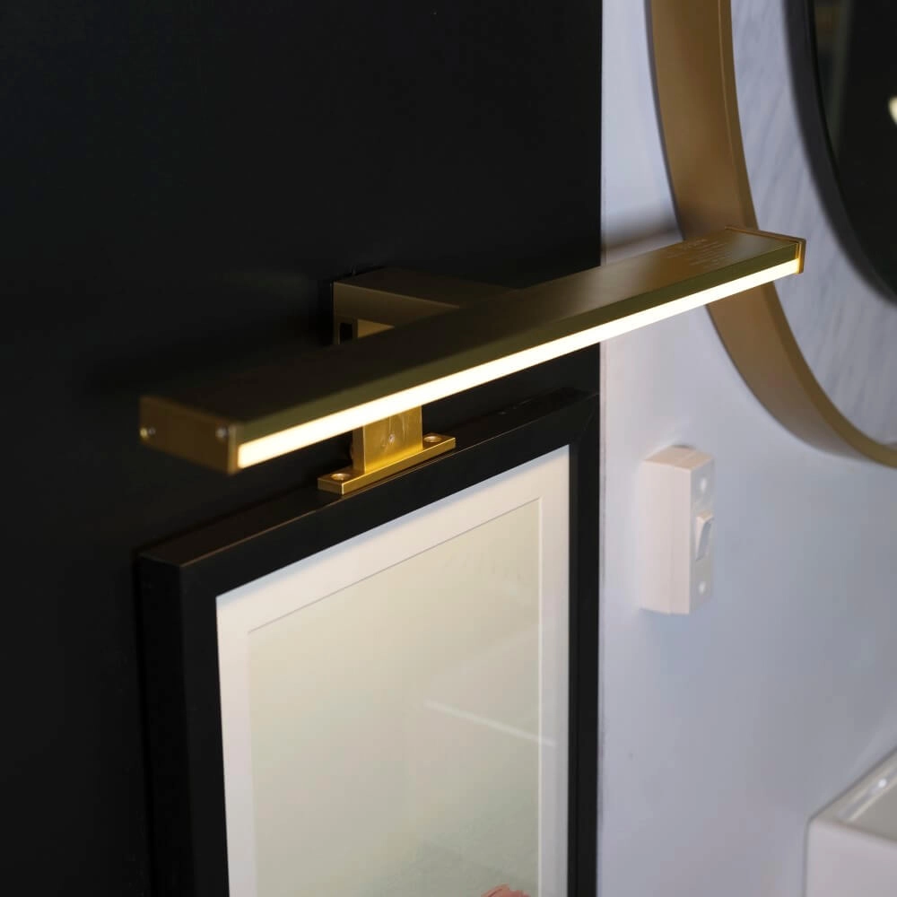 Lampe miroir Kos Or 40cm Searchlight 5053423272566