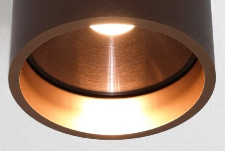 Spot de plafond LED Orleans bronze Artdelight 8719831736034