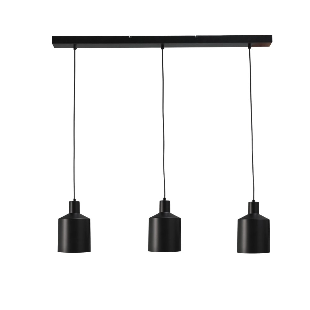 Lampe de salle à manger Boris Concepto 3x14 noir