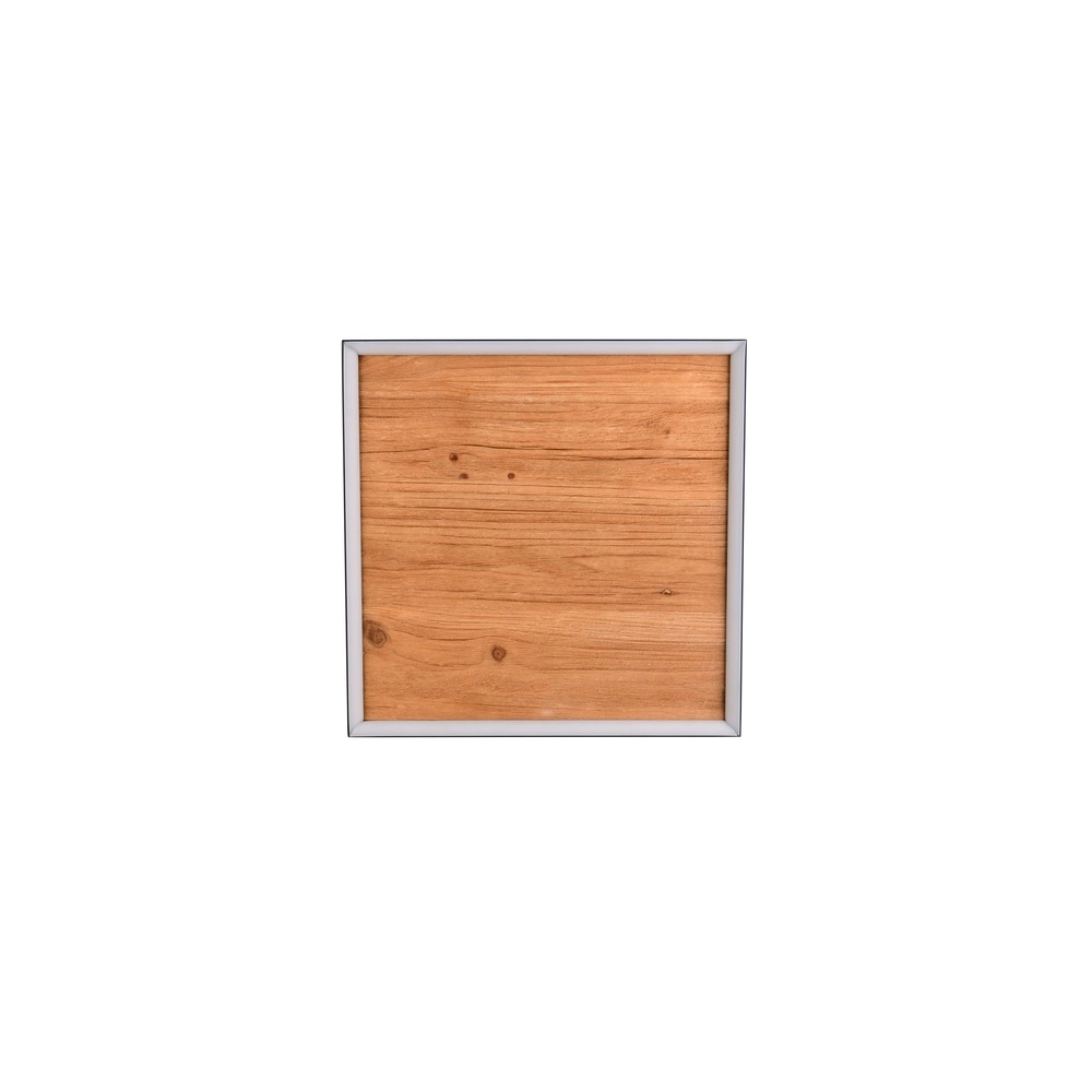 Plafonnier design Kalea noir avec bois Trio 4017807661507