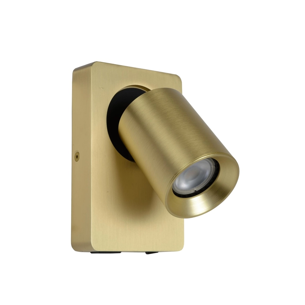 Lampe de chevet Nigel avec point de charge USB doré
