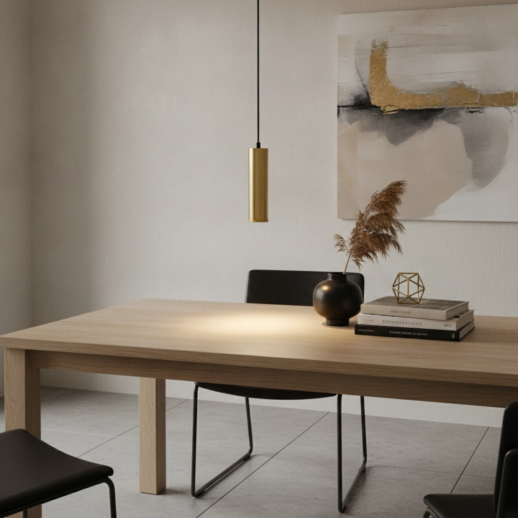 Suspension design Milano Or mat 25cm