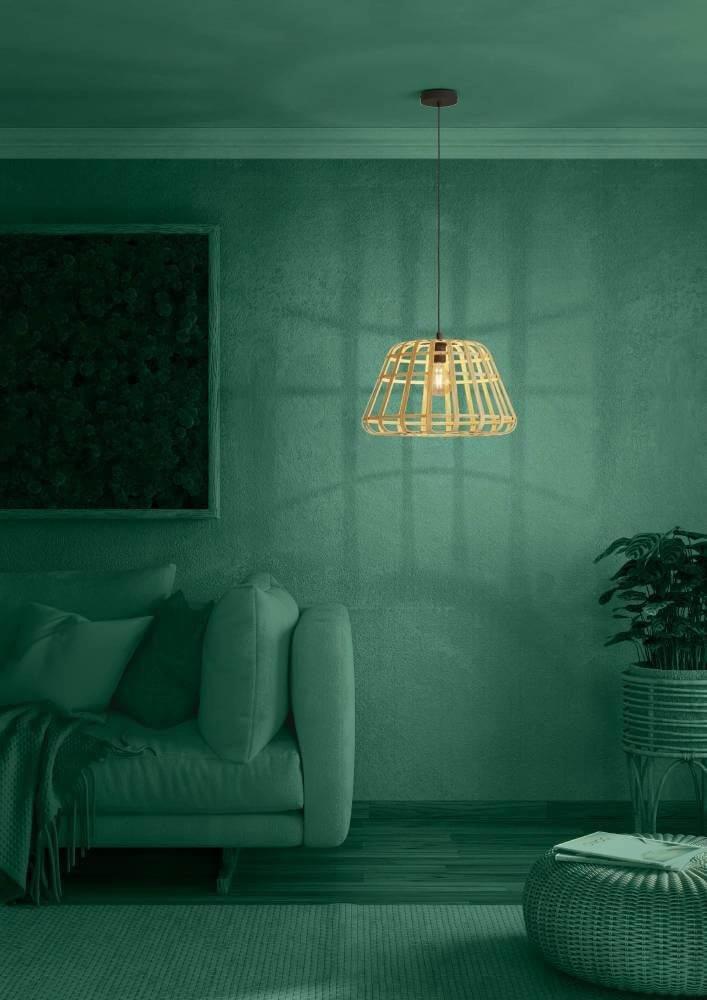 Lampe suspendue en rotin Montezuelo Ø 50 cm Stars of Light 9008606240500