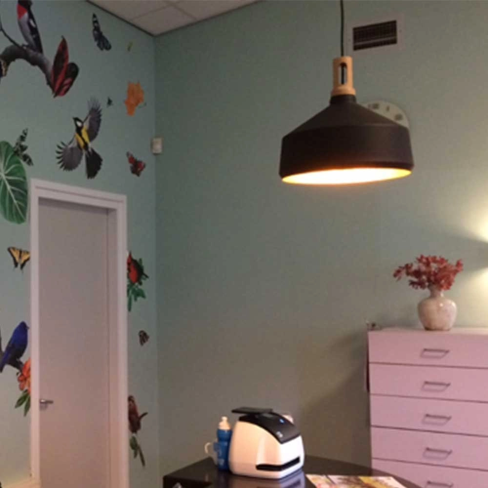 Noir avec suspension en bois Cornet Artdelight 8719831730889