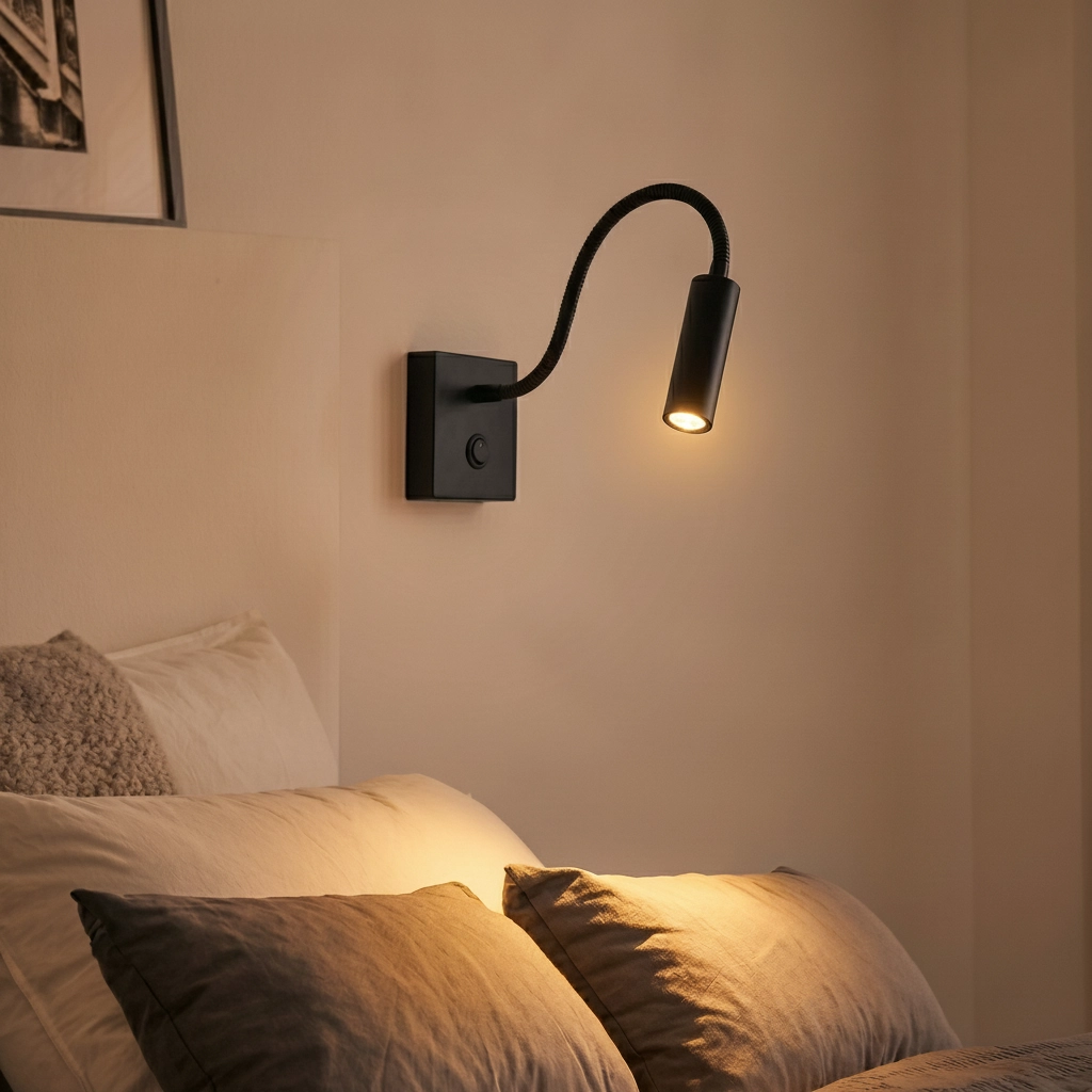 Lampe de chevet Madison Design noir