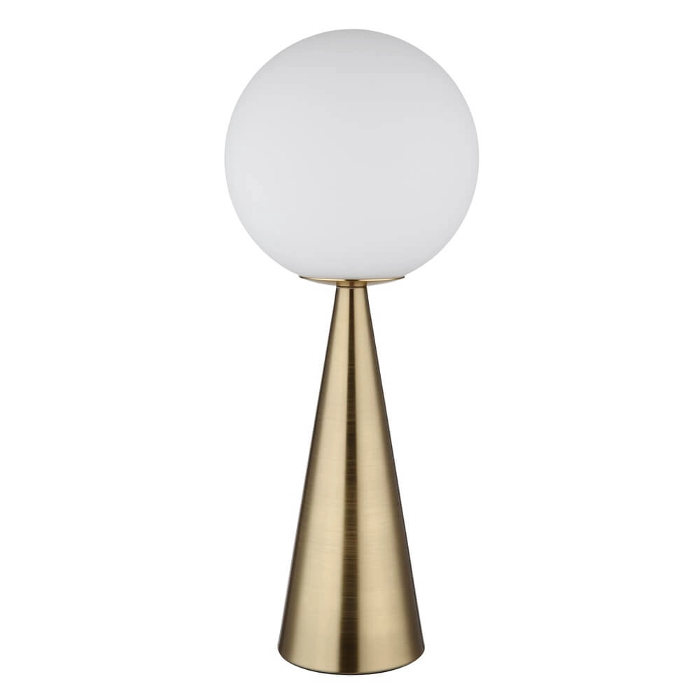Lampe de table Pinpal avec verre convexe blanc Globo 9007371447343