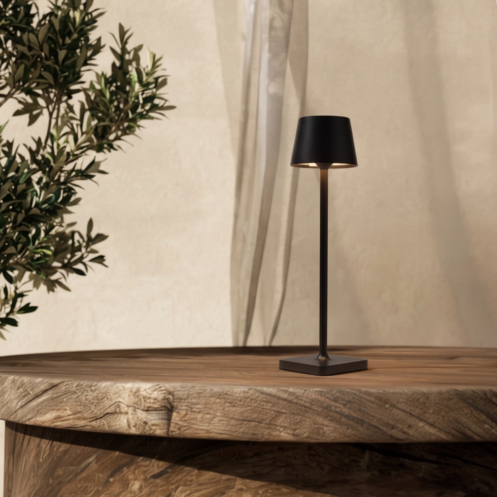 Lampe de table rechargeable Deck anthracite