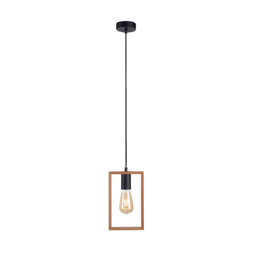 Lampe suspendue rurale Franky 1 lumière Just Light 4043689966423