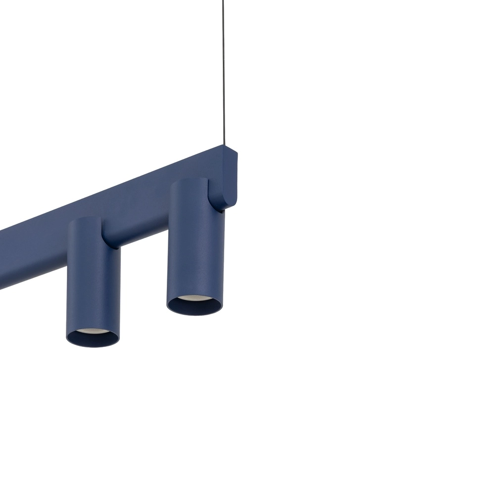 Lampe pendante de conception Fourty Bleu marine 8 clairs Lyora 5903139122900