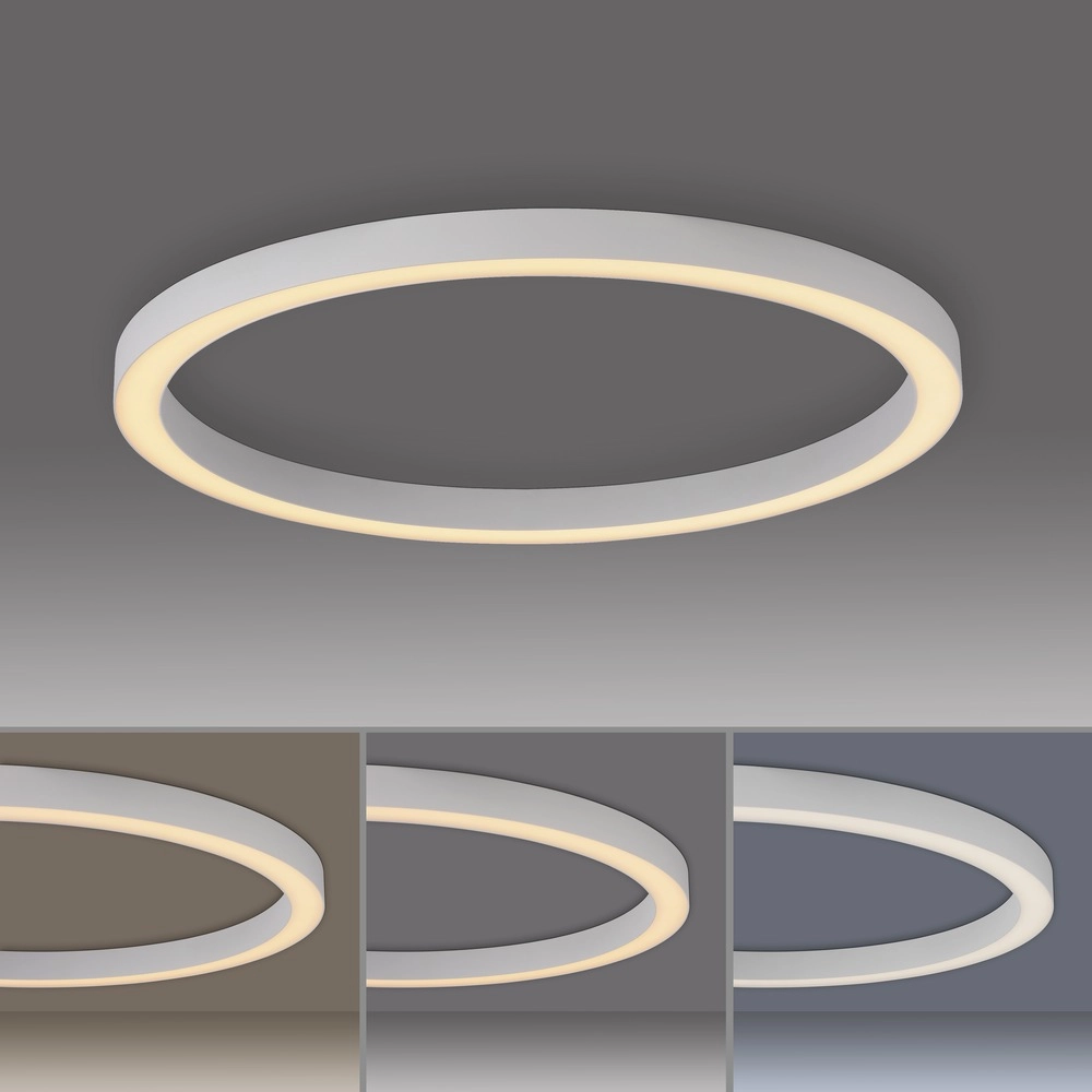 Lampe de plafond LED élégante Pure Lines Round Ø 70cm - blanc Paul Neuhaus 4012248395813