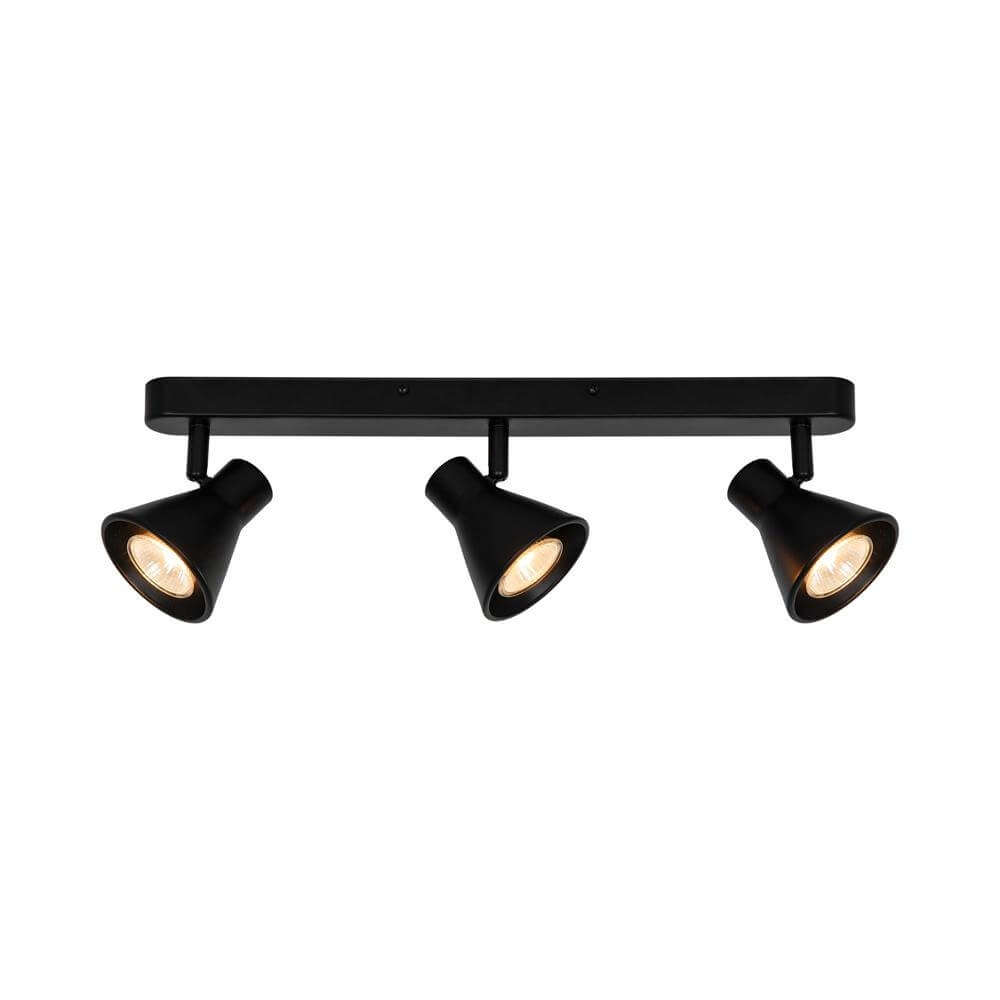Plafonnier Eik 3 lumières noir Plafonnier Eik 3 lumières noir