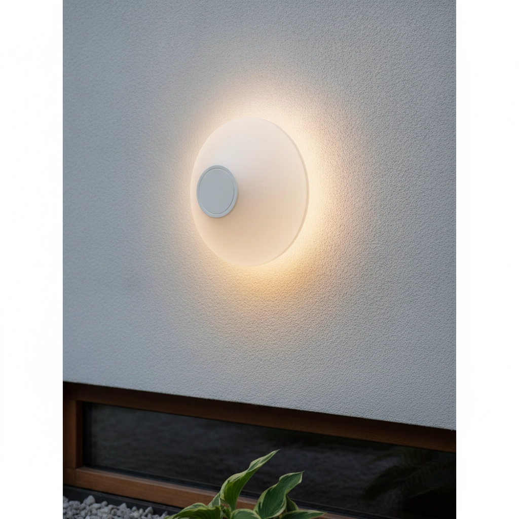 Applique murale design Alux blanc