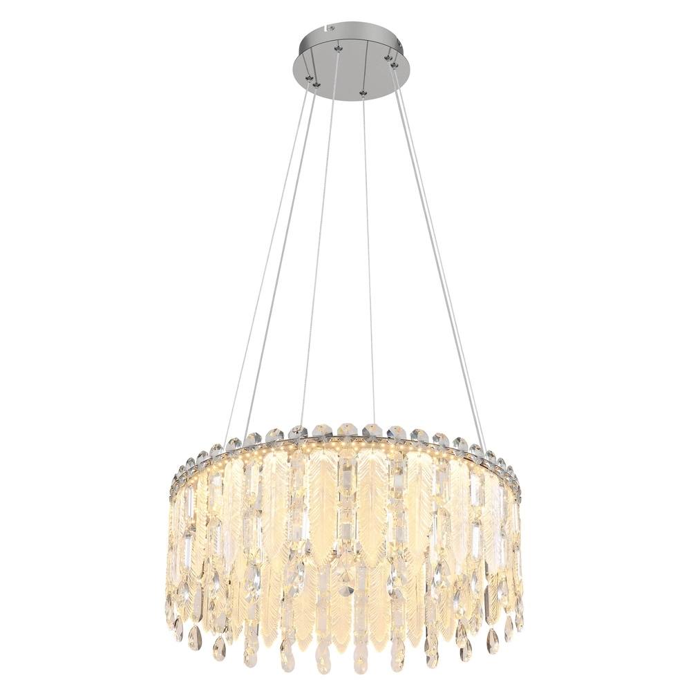 Lampe suspendue Klunka chrome Ø 59,5cm Globo 9007371456093