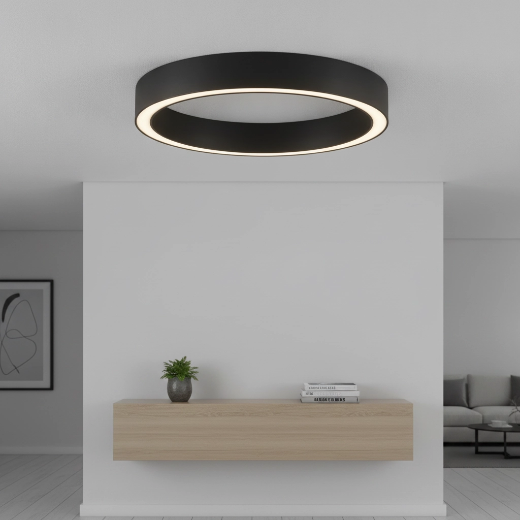 Plafonnier design Sting noir Ø 60cm