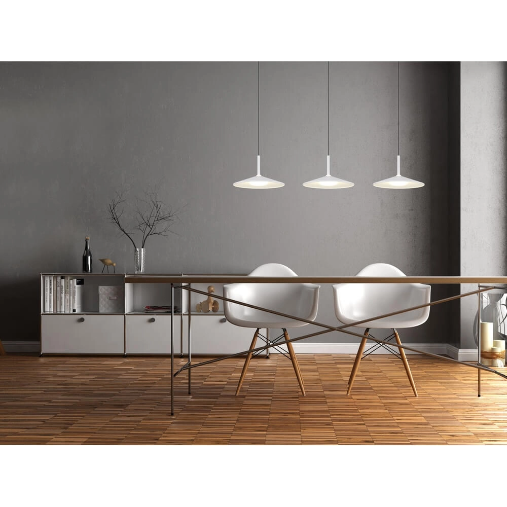 Suspension design Lampone 3 lumières blanc Globo 9007371474806