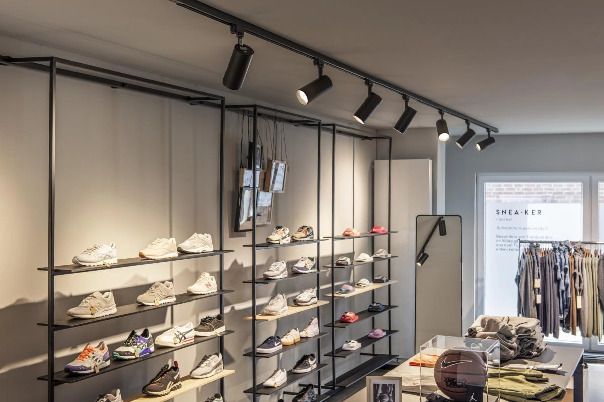 Railspot 3-phasé Numinos M noir 3000K - 36 deg SLV 4024163243292