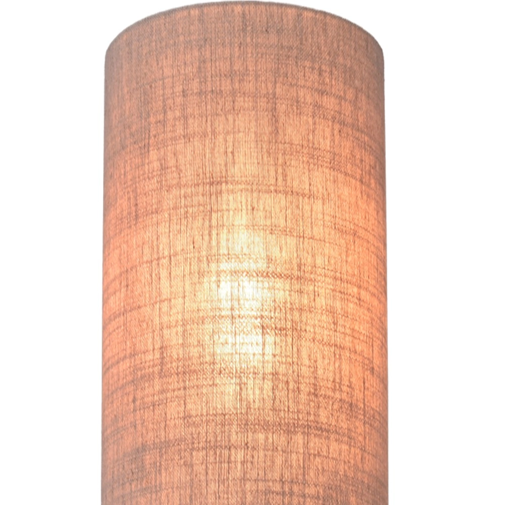 Lampe de pied Lisbourg Terra beige avec teinte gris beige Masterlight