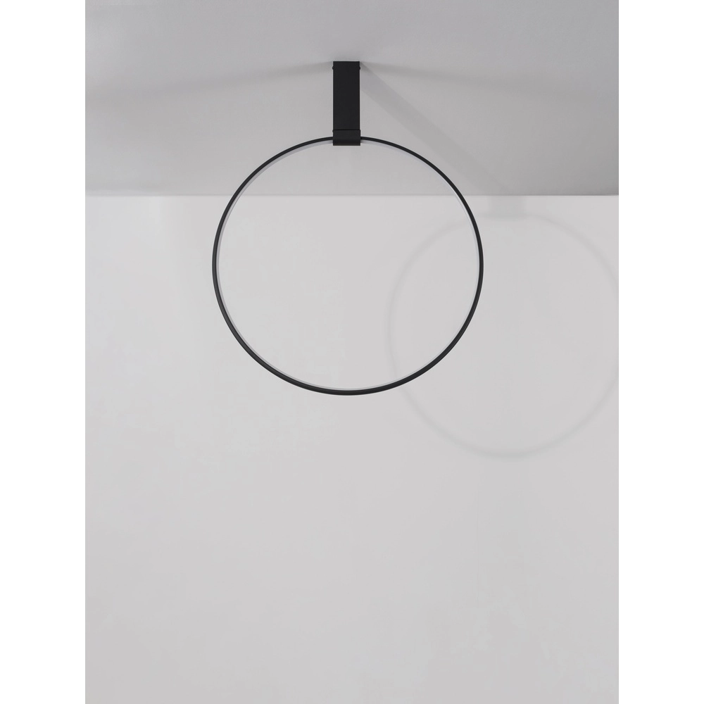 Plafonnier design Garve noir Ø 60cm Lyora 5212017431813