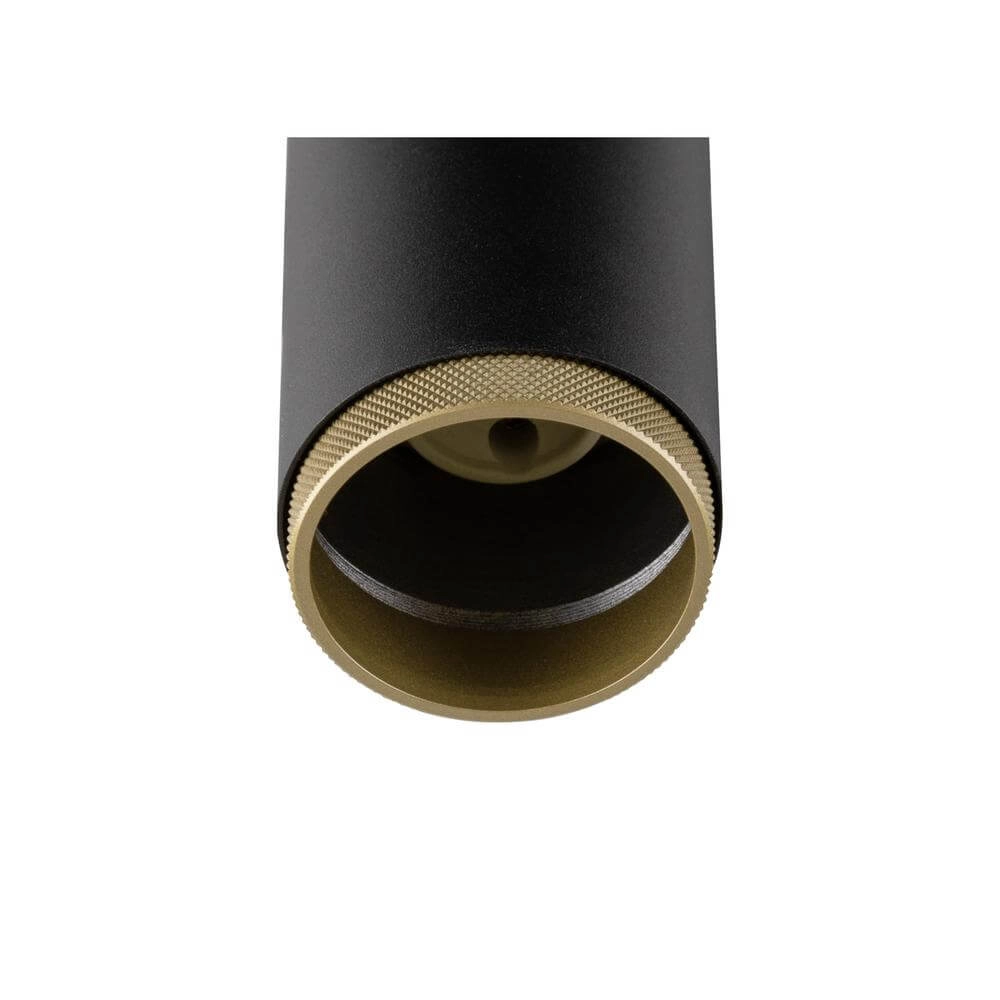 Spot ferroviaire Grip! L Noir 1 phase SLV 4024163296014