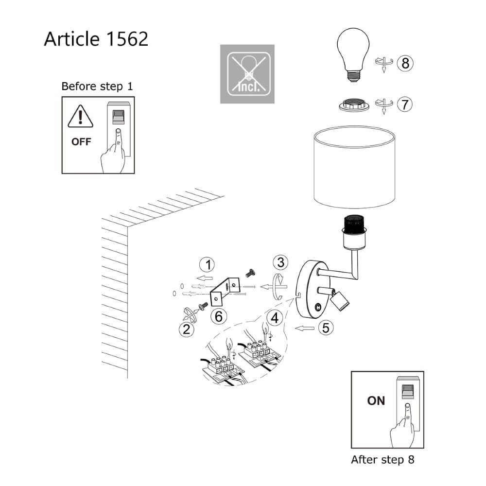 Applique murale Noor Steinhauer 8712746122121