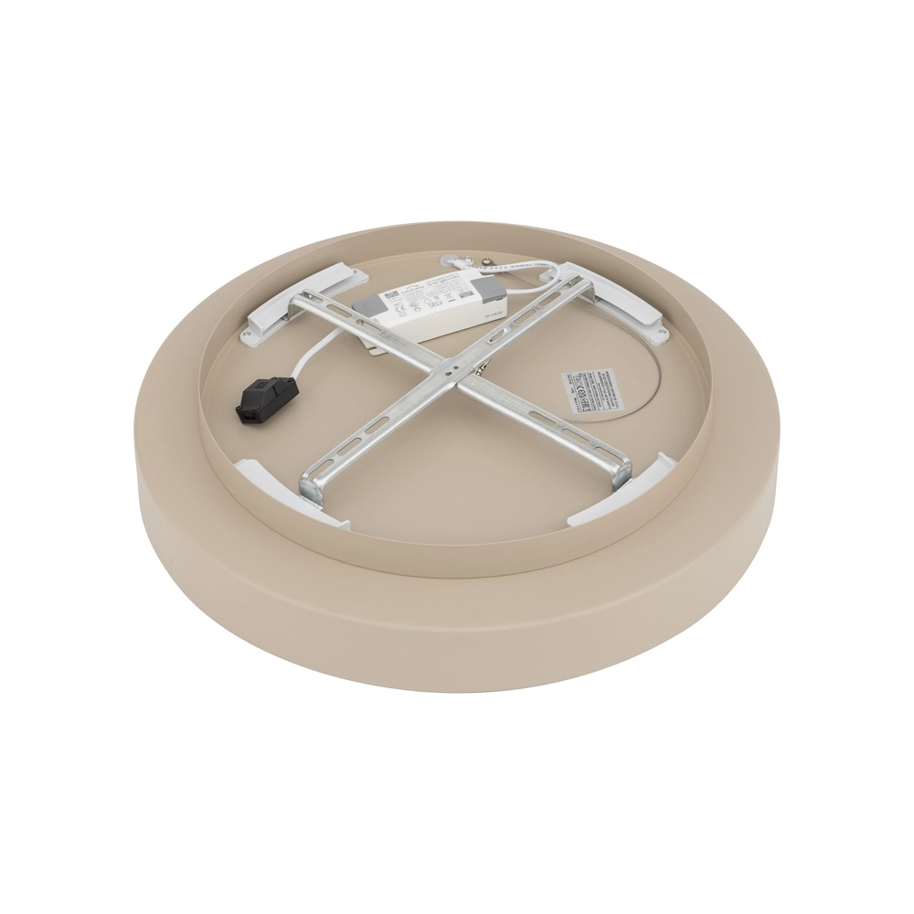 Lampe de plafond Nikki Led brun sable Ø 48cm - 3000K Lyora 5903139123655