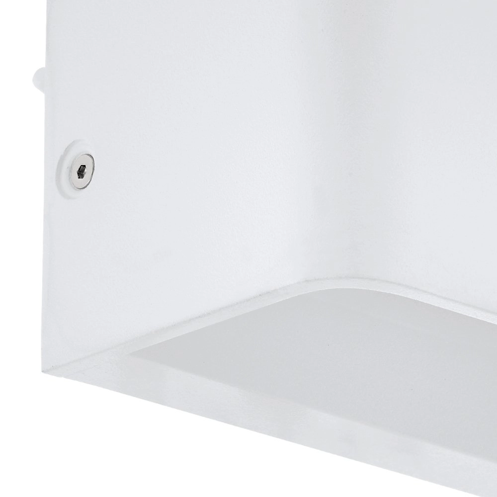 Spot mural LED Sania 4 6w - 3000K - 13cm blanc Eglo 9002759984212