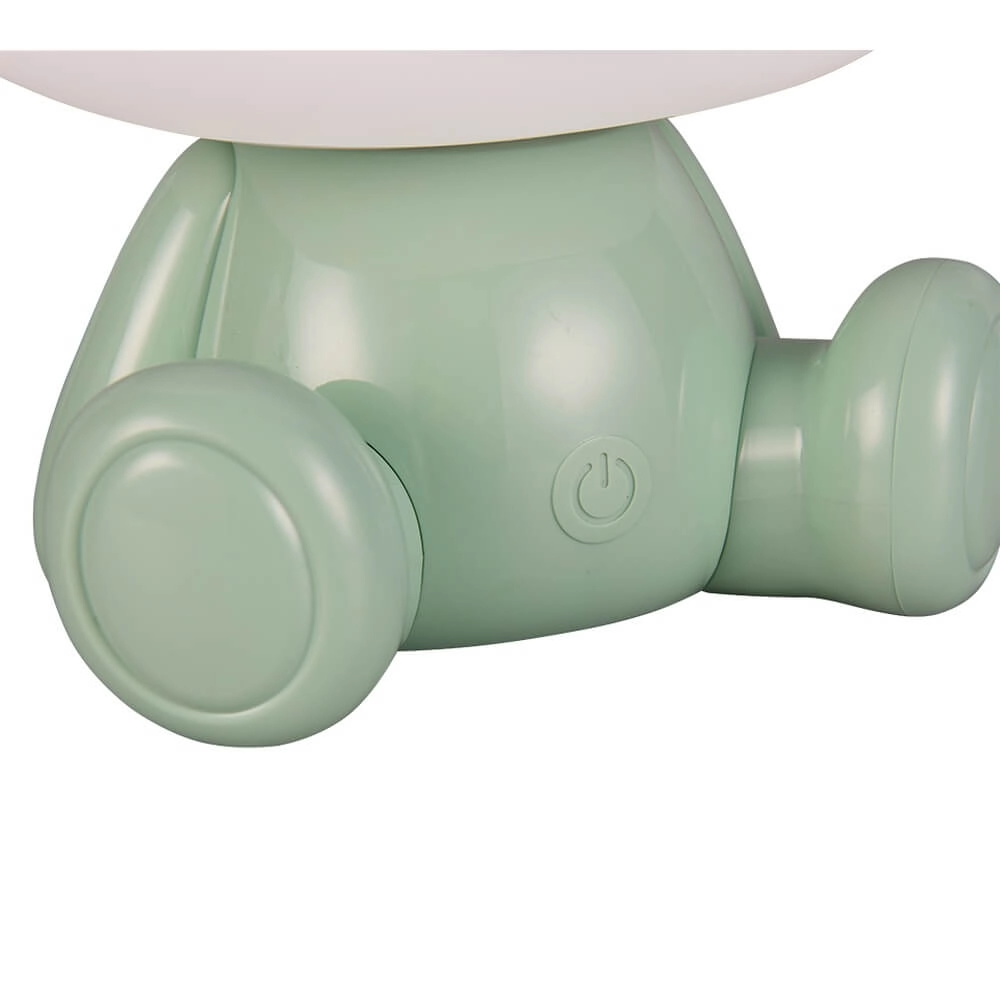 Jolie pantoufle légère Cutie vert Trio 4017807643343