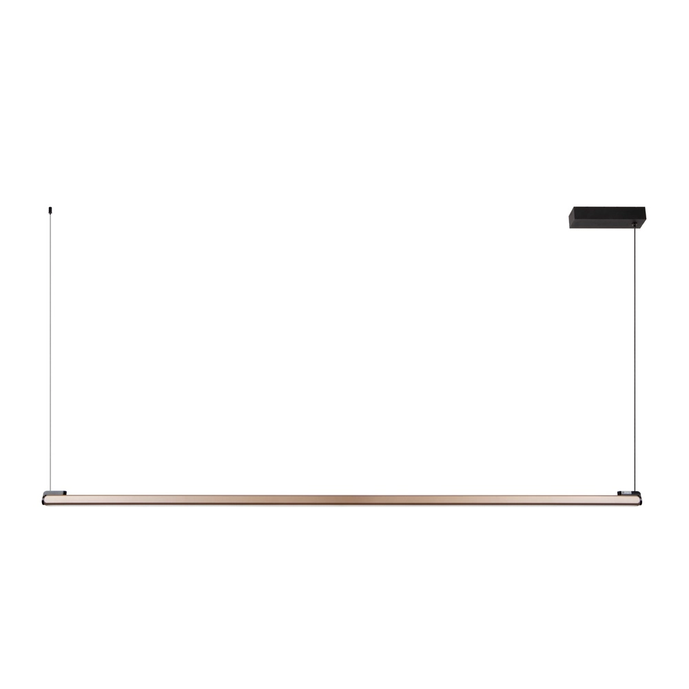 Suspension LED élégante Braga 150cm - champagne Premium by Lucide 5411212234445