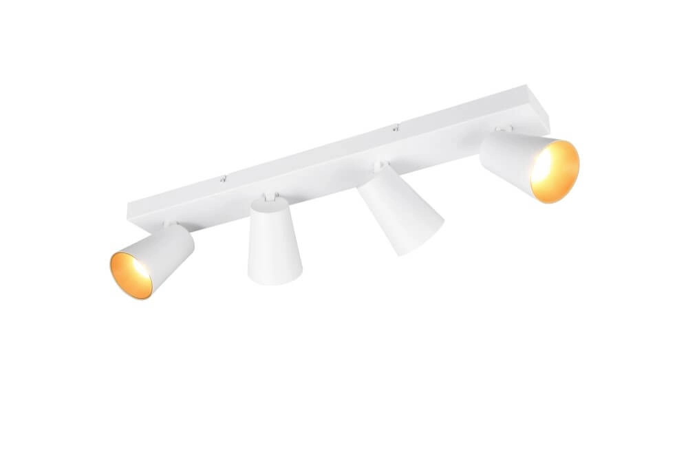 Spot en saillie 4 lumières Sharp blanc