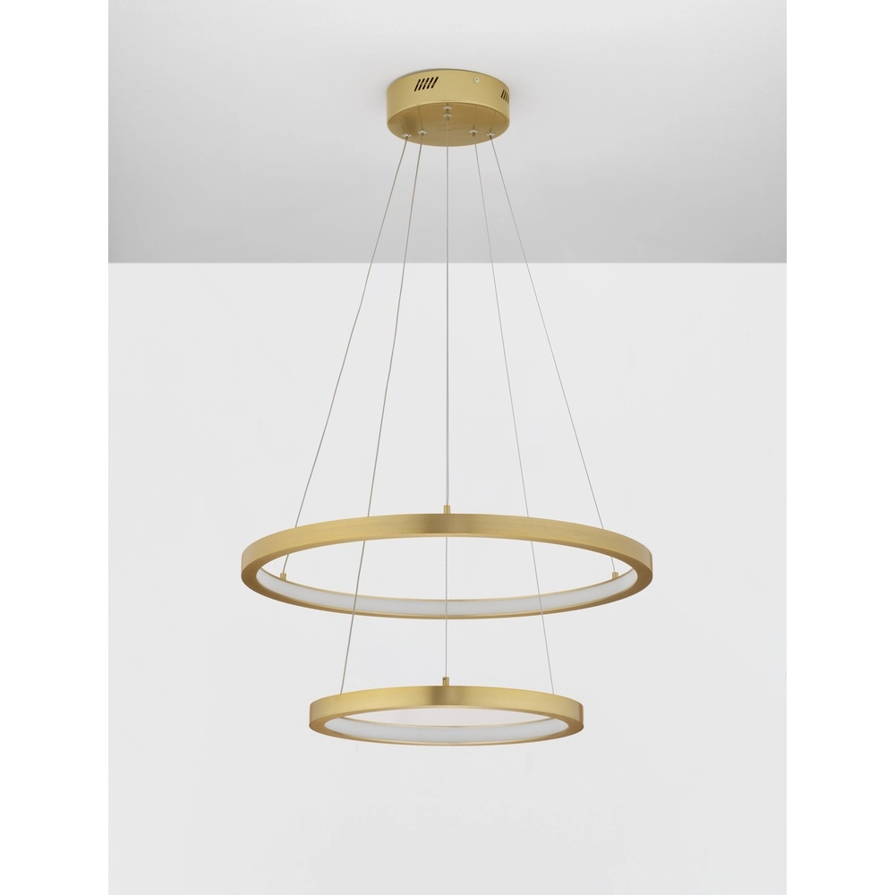 Suspension dorée Empatia Double design Lyora 5212017442703