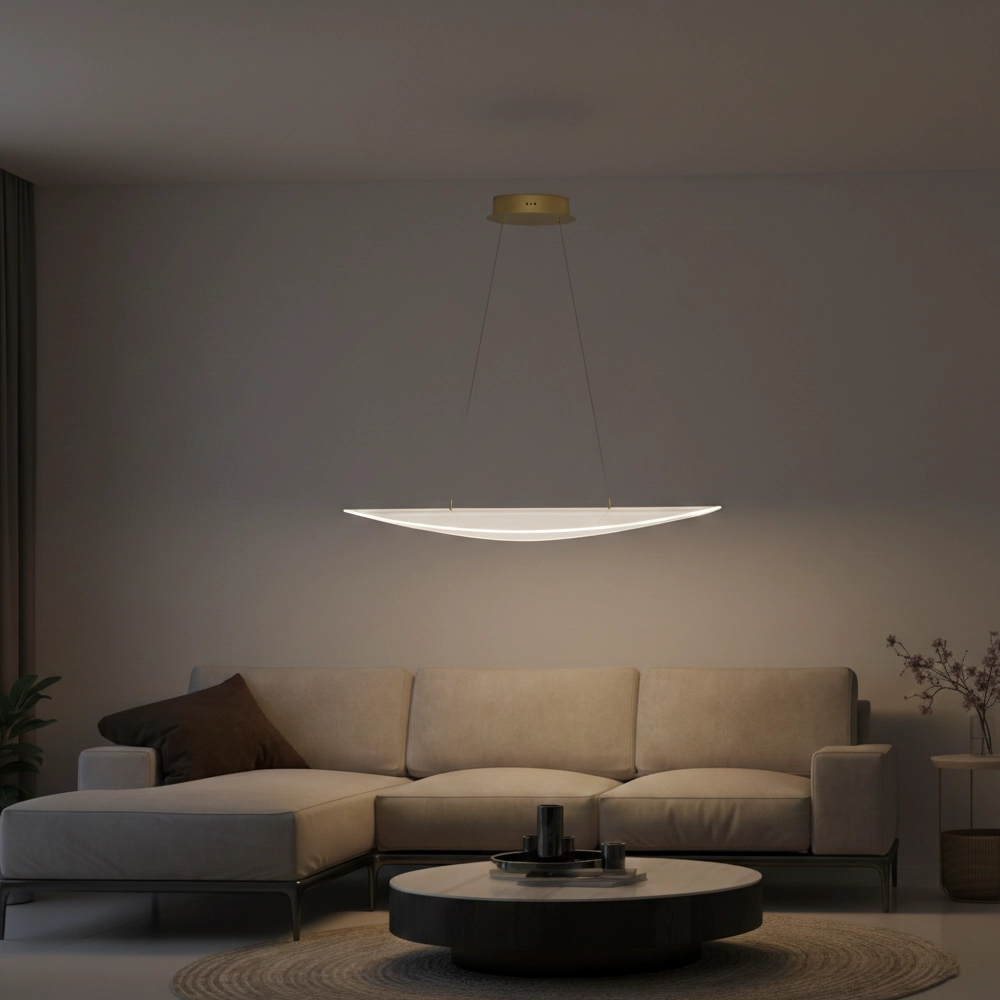 Suspension Agos Or avec plastique large