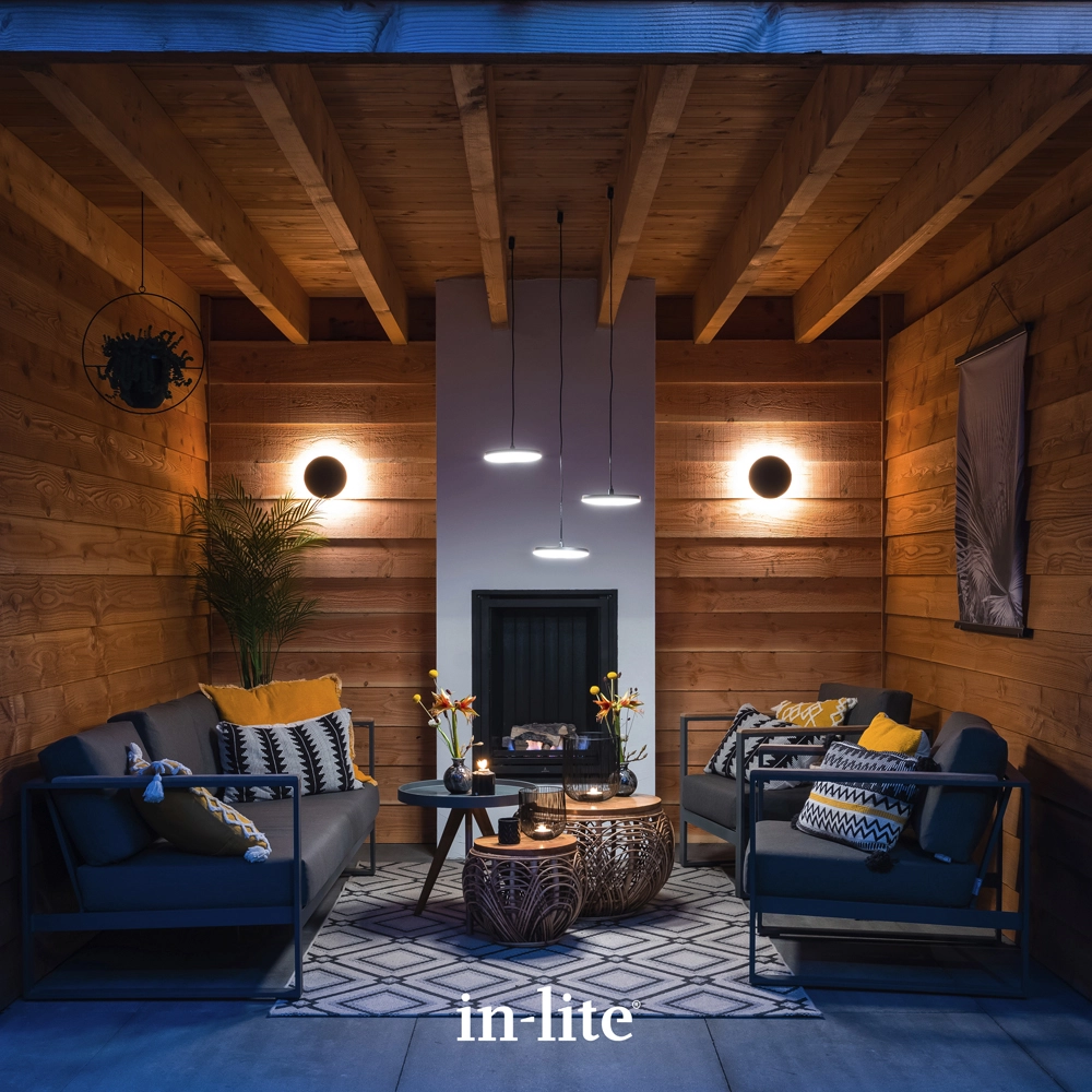 Lampe suspendue design DISC PENDANT 100-230V In-lite 8717051005039