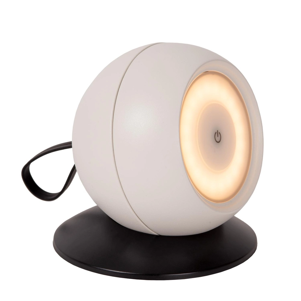 Lampe murale rechargeable Lunex Magnétique blanc Lucide 5411212272416