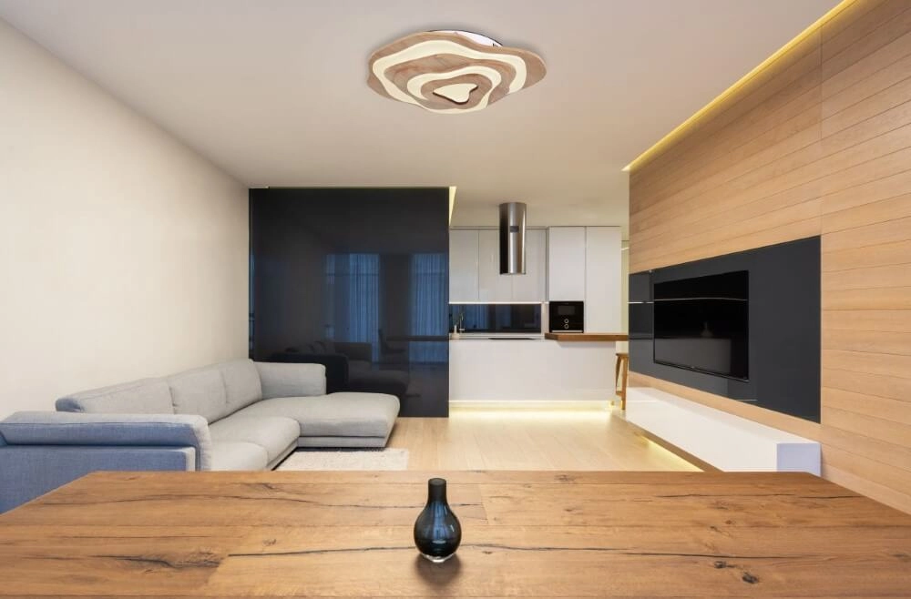 Plafonnier en bois Jacks 58 cm Globo 9007371438457