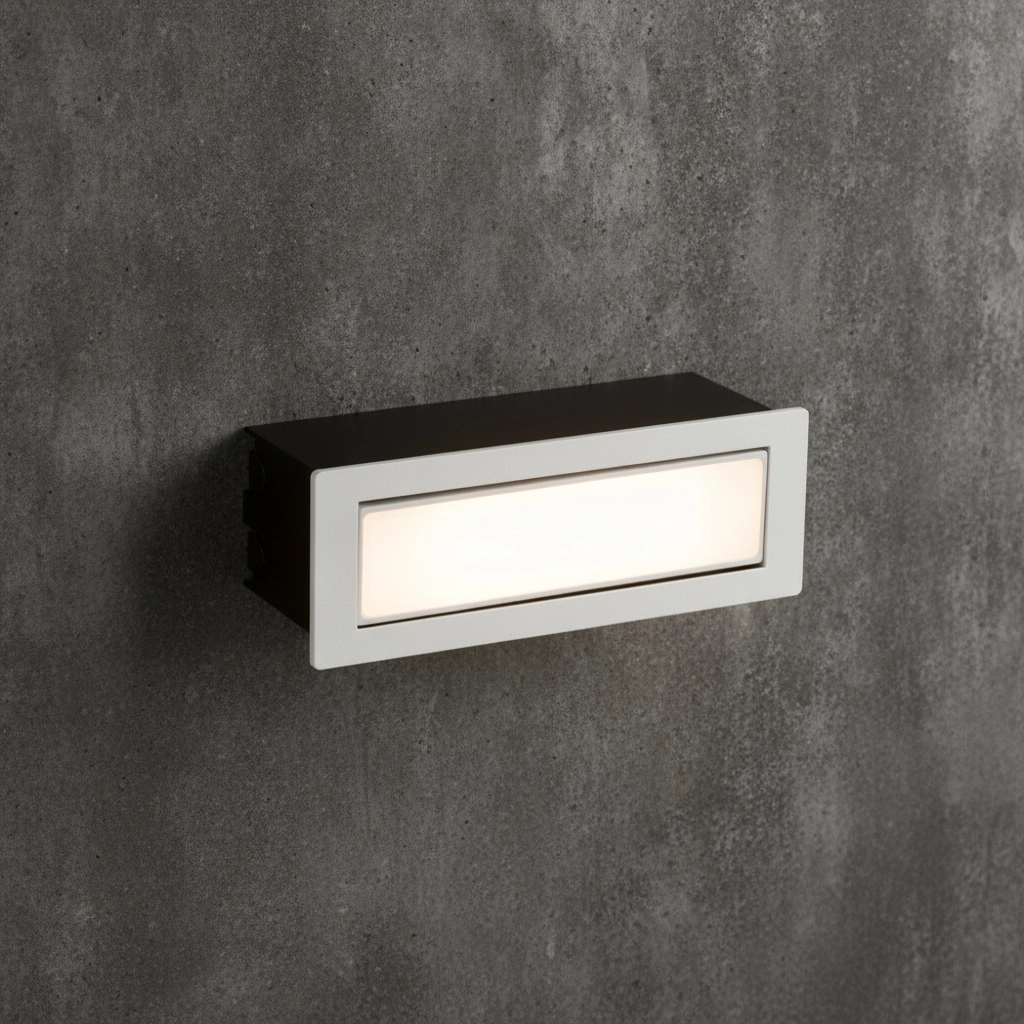 Luminaire encastré blanc Echo Orientable
