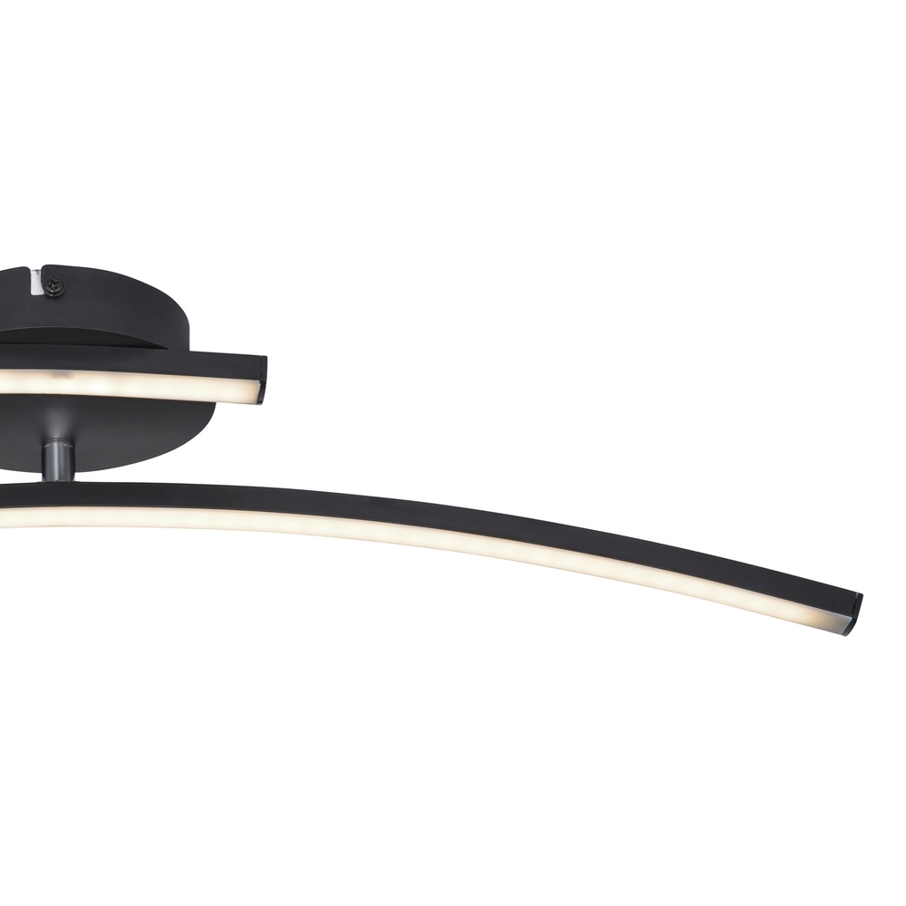 Lampe de plafond Tansy I Noir de conception Globo 9007371413591