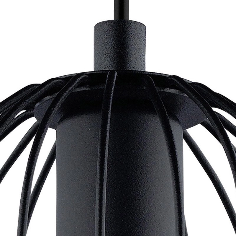 Lampe à suspension Newtown 16 cm noir Eglo 9002759494773