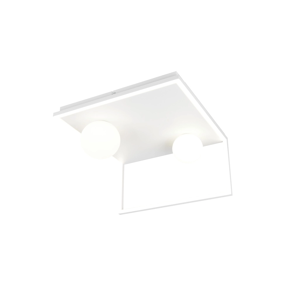 Lampe de plafond à design Arola Blanc Trio 4017807683615