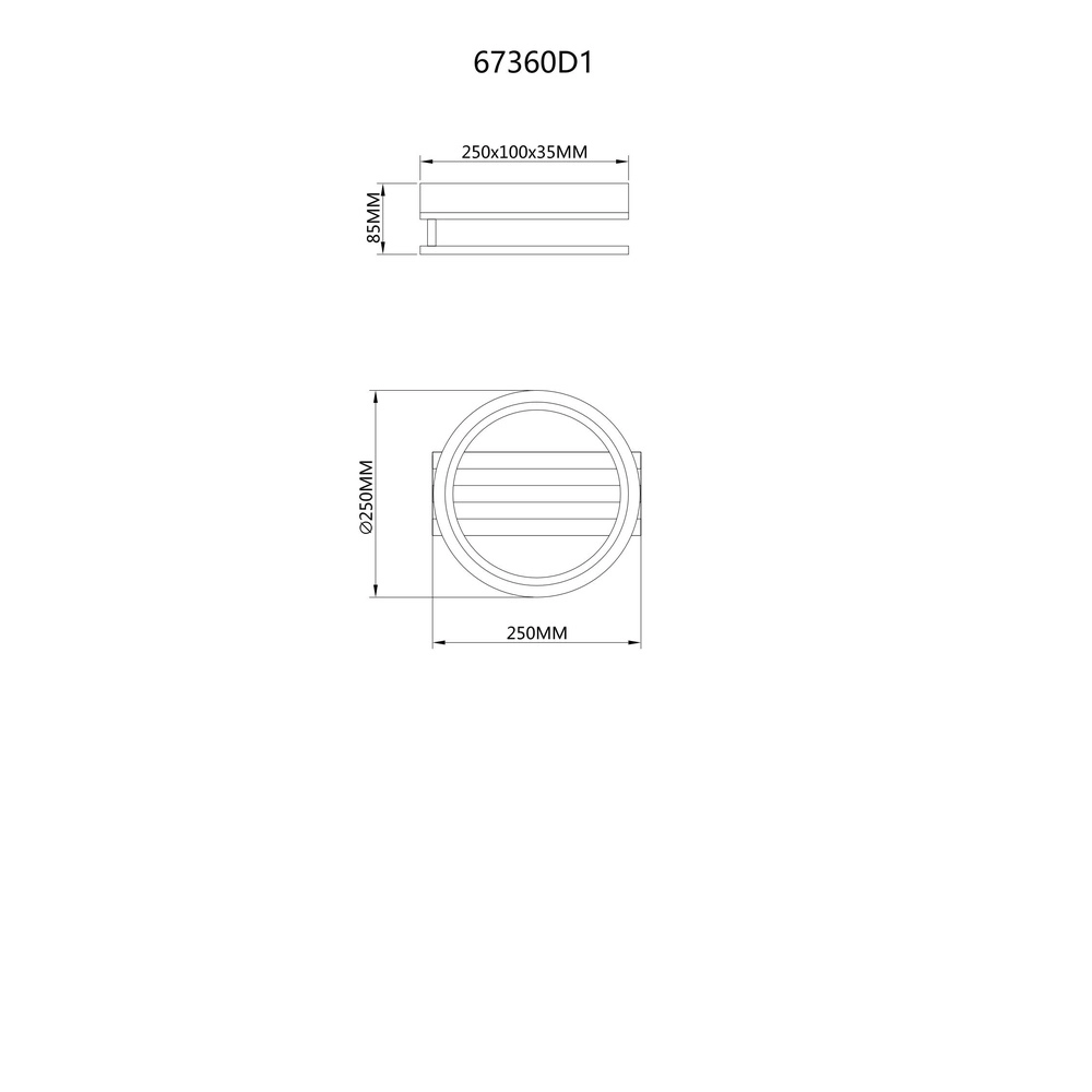 Lampe de plafond Blevins noir avec bois Globo 9007371569168