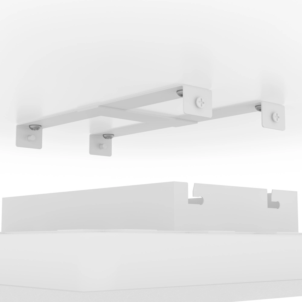 Plafonnier Moradillo carré 39cm 3 étapes CCT blanc Eglo 9008606340057
