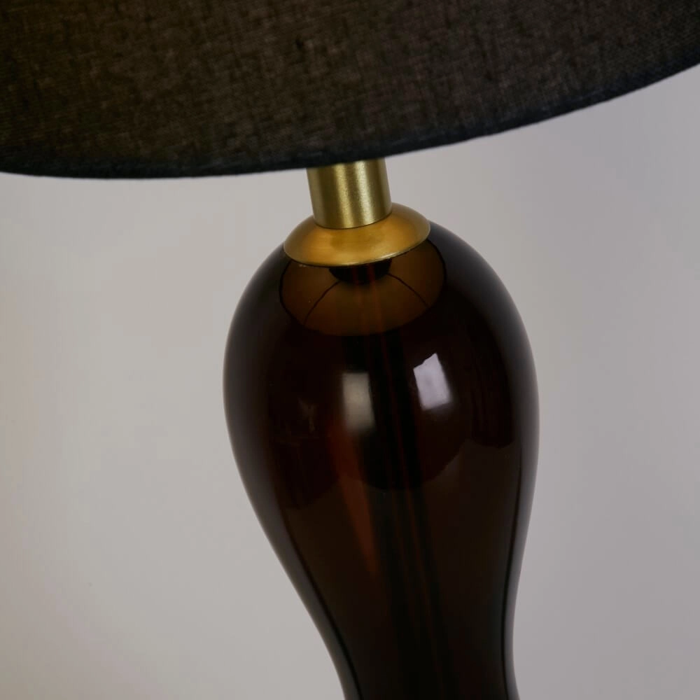Lampe de table noire Marakesh avec capuche Searchlight 5053423267722
