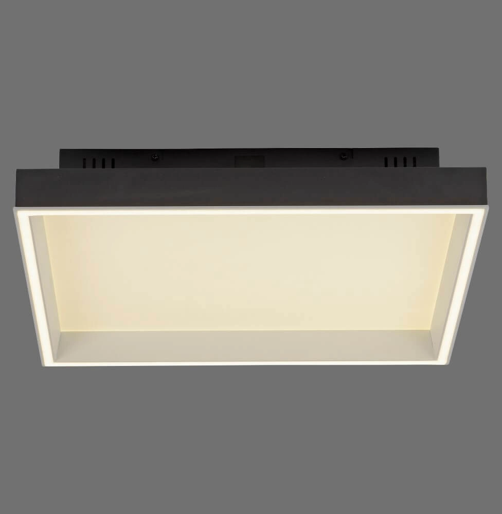 Plafonnier noir Q-Magong carré Paul Neuhaus 4012248384602