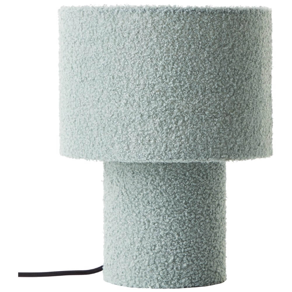 Lampe de table verte Teddy 5 lumières noir avec blanc Brilliant 4004353447211