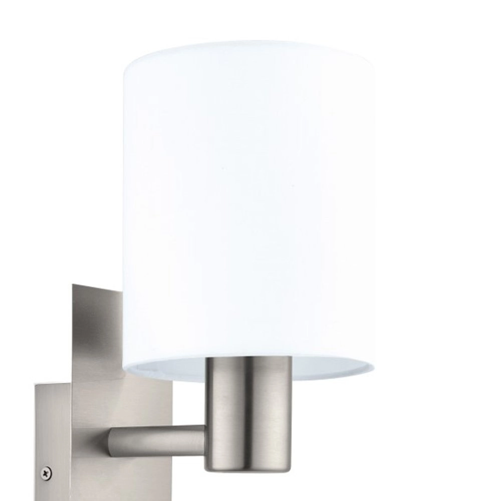 Applique murale Pasteri blanc avec lampe de lecture Eglo 9002759964771