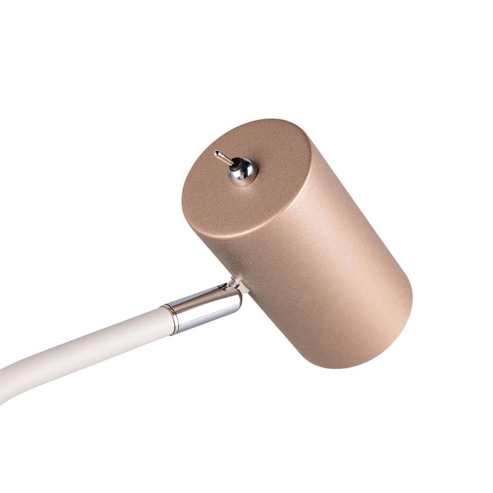 Lampe de table design Marley brun café Trio 4017807634013