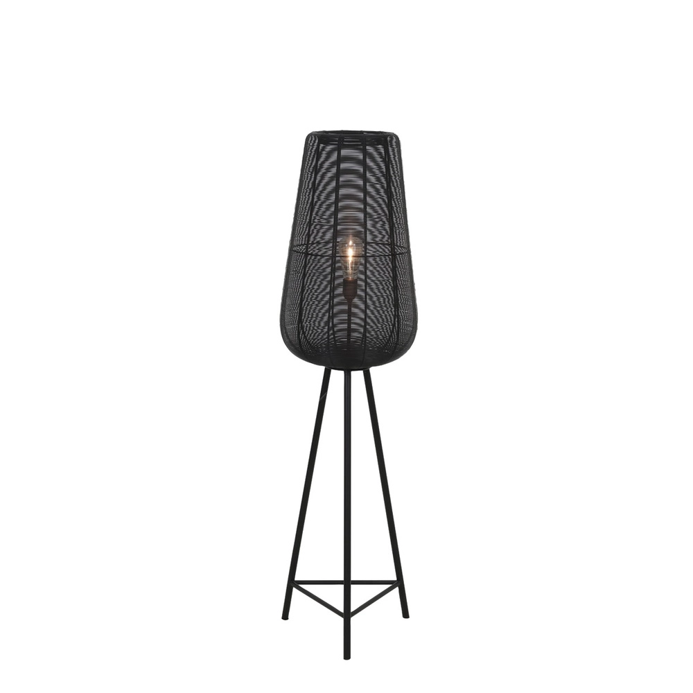 Lampe sur pied trépied Adeta Noir Light & Living 8717807601287