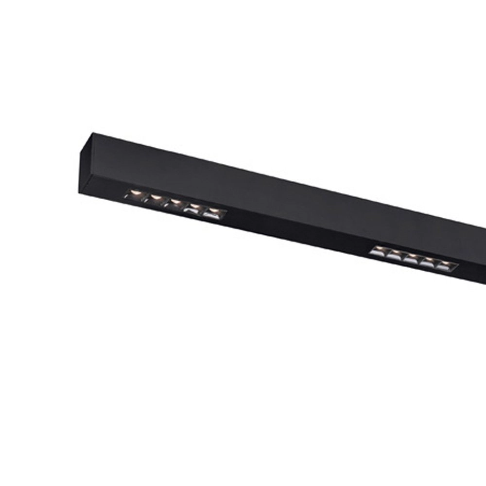 Lampe de plafond Q-Line 200cm - 3000K noir SLV 4024163189842