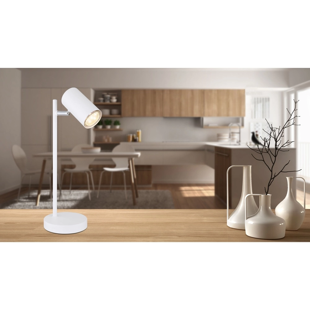 Lampe de table Robby Blanc Globo 9007371428878