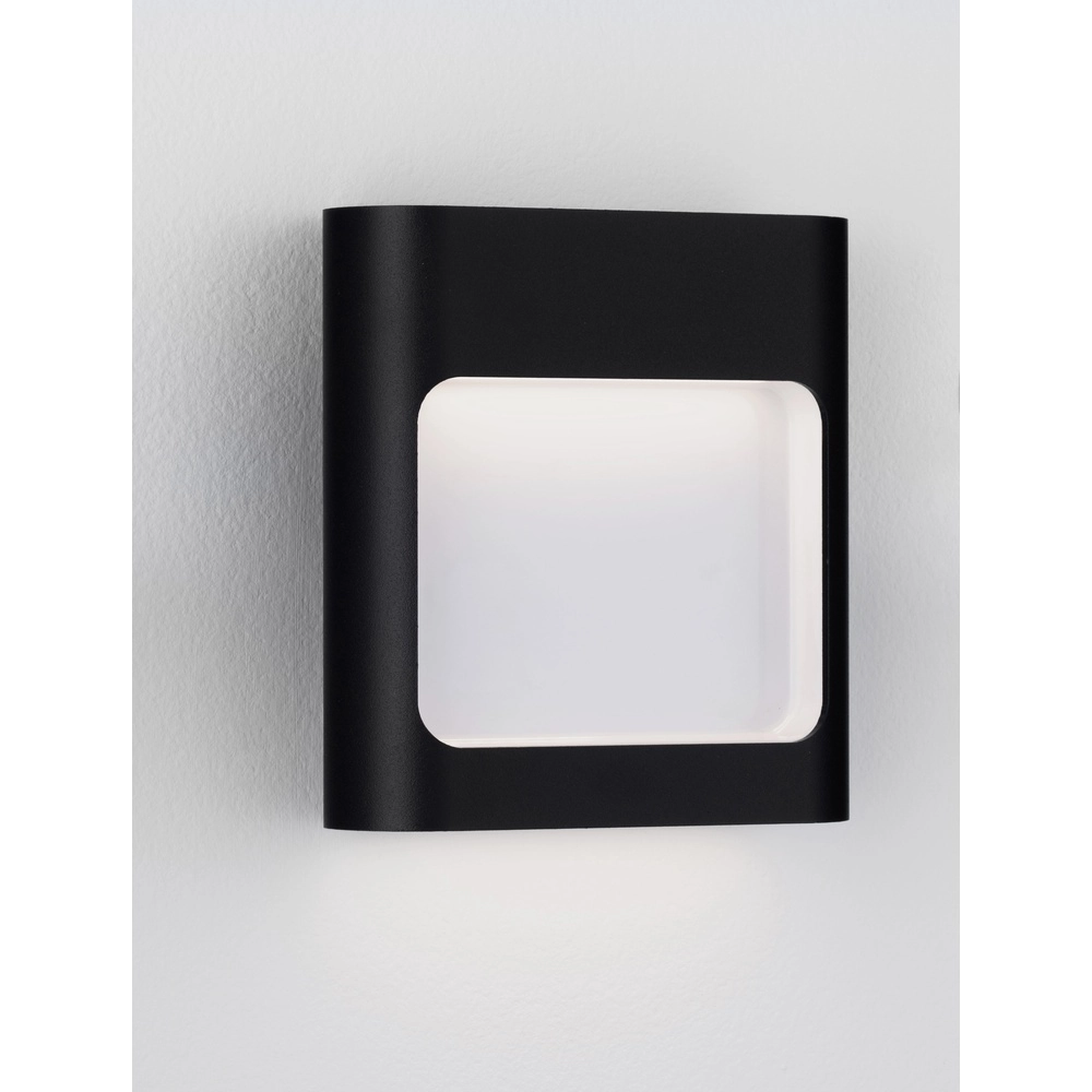 Applique murale noire Tall en bas