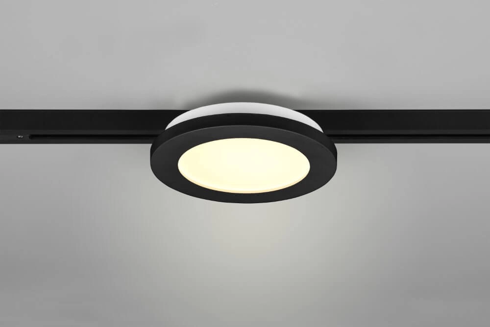 Plafonnier Camillus noir mat Trio 4017807505979